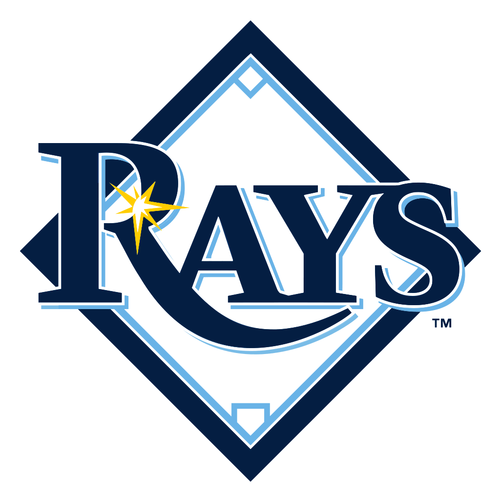 Tampa Bay Rays logo.