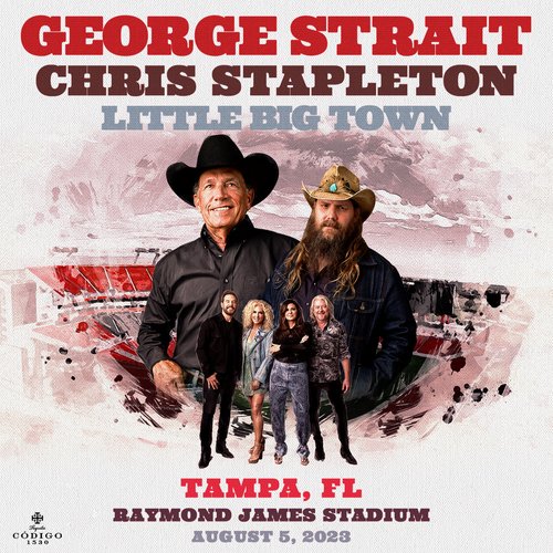 George Strait and Chris Stapleton, along with Little Big Town, charter a plane to the Bahamas.