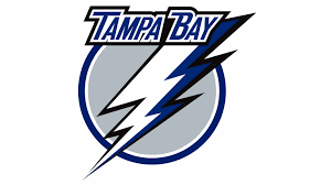 Tampa Bay Lightning logo featuring the iconic lightning bolt symbol.